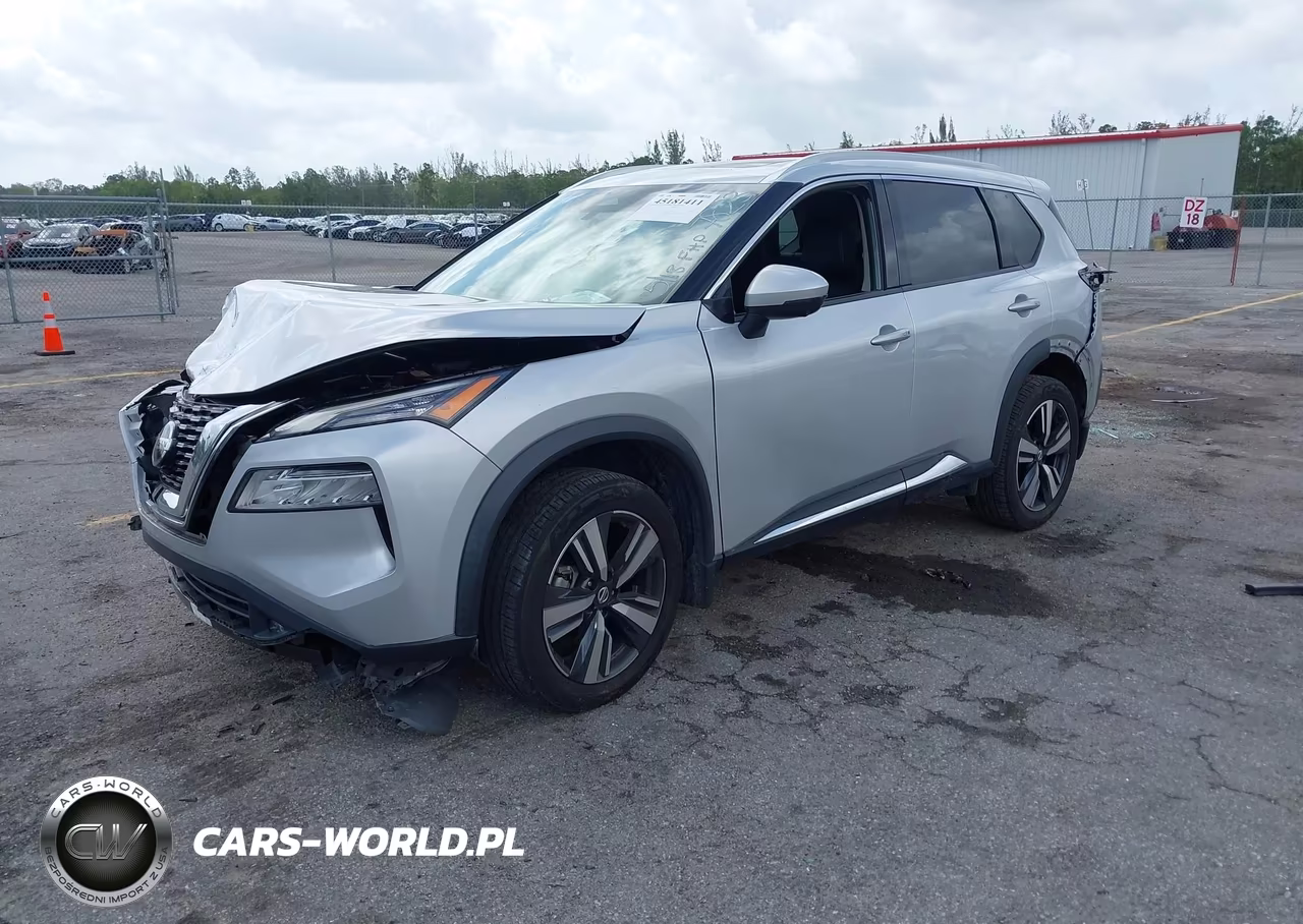 2021 Nissan Rogue Sl Fwd VIN:5N1AT3CA5MC817823 - 2