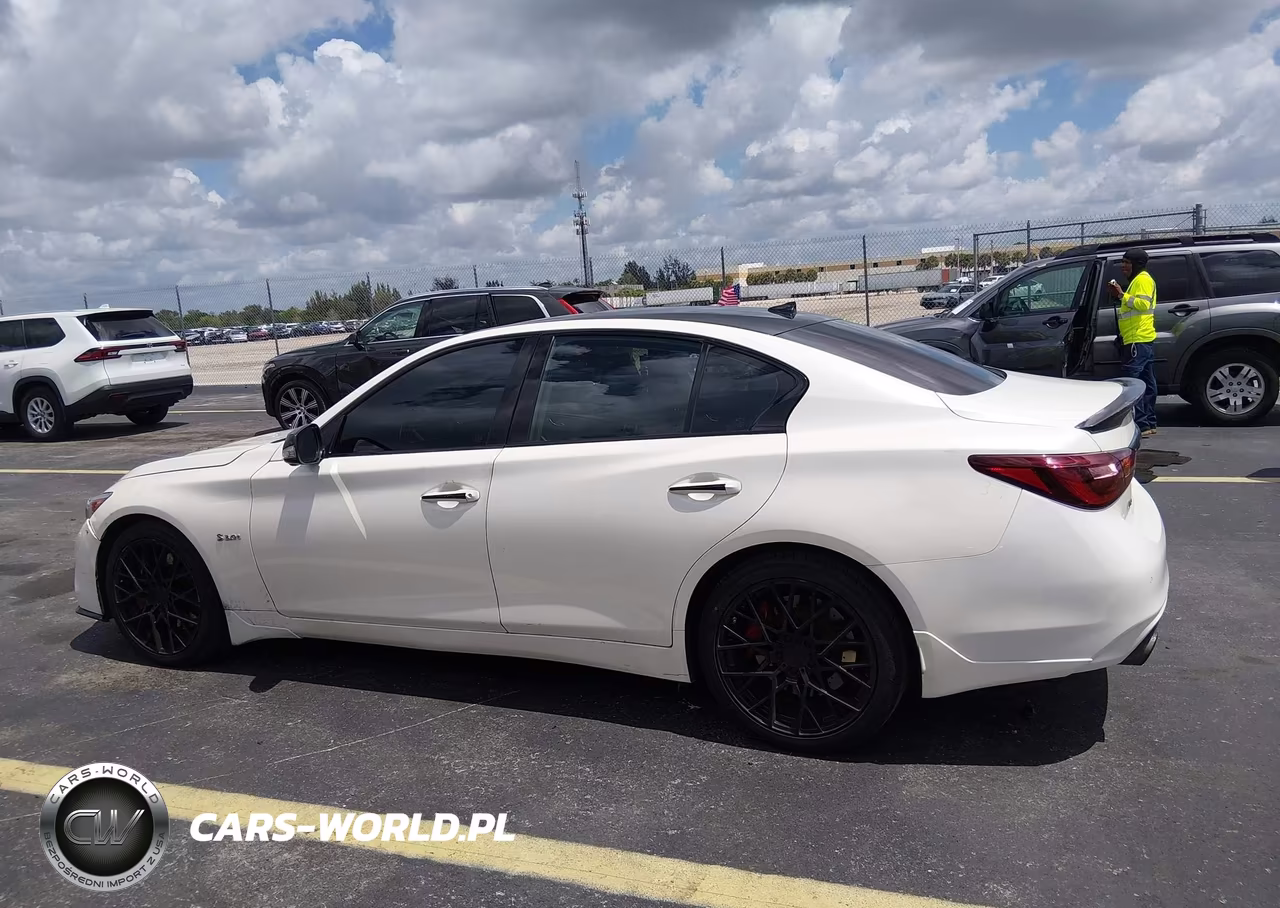 2018 Infiniti Q50 3.0T Red Sport 400 VIN:JN1FV7AR4JM480039 - 14