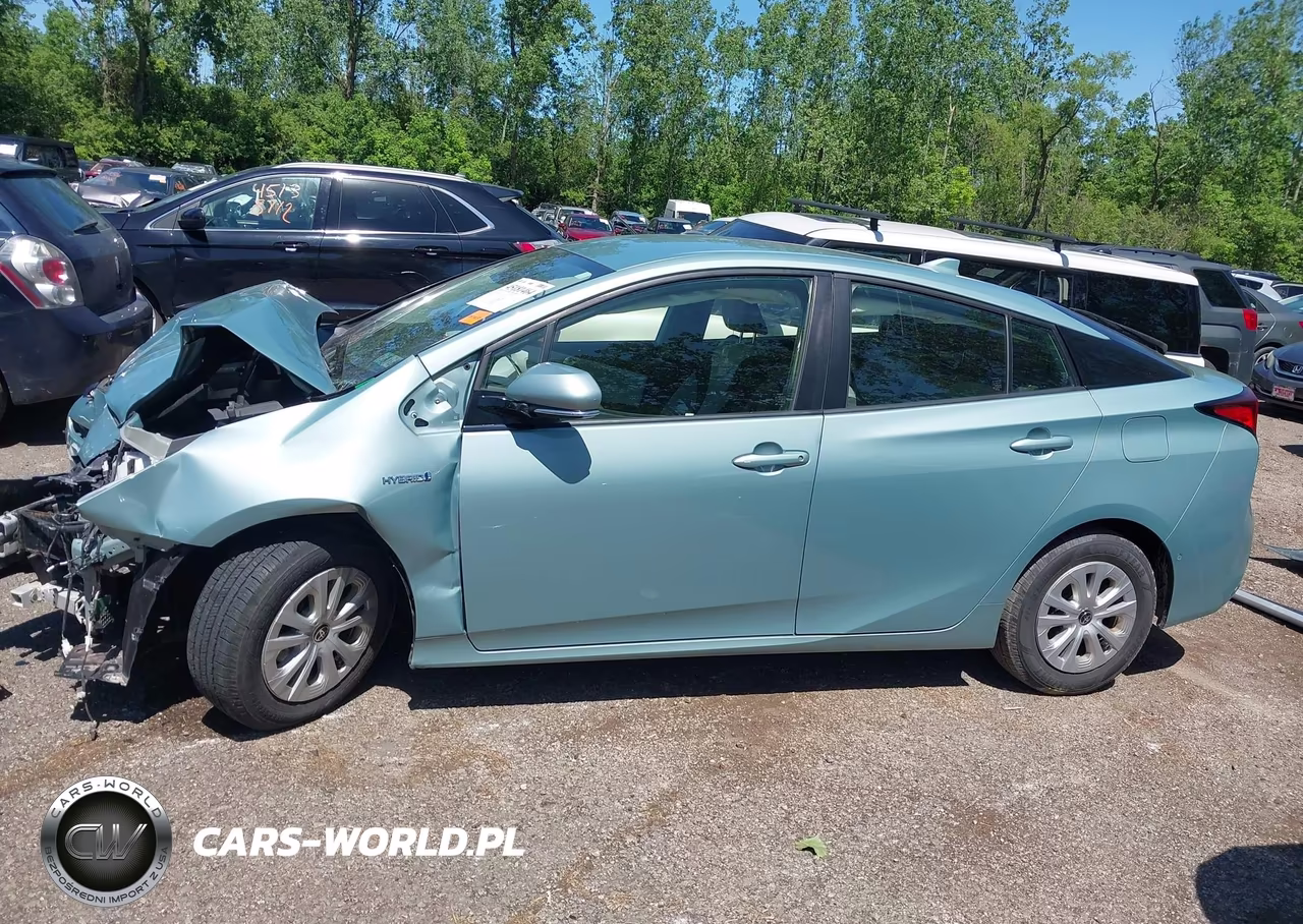 2019 Toyota Prius Le VIN:JTDKARFU6K3096478 - 14