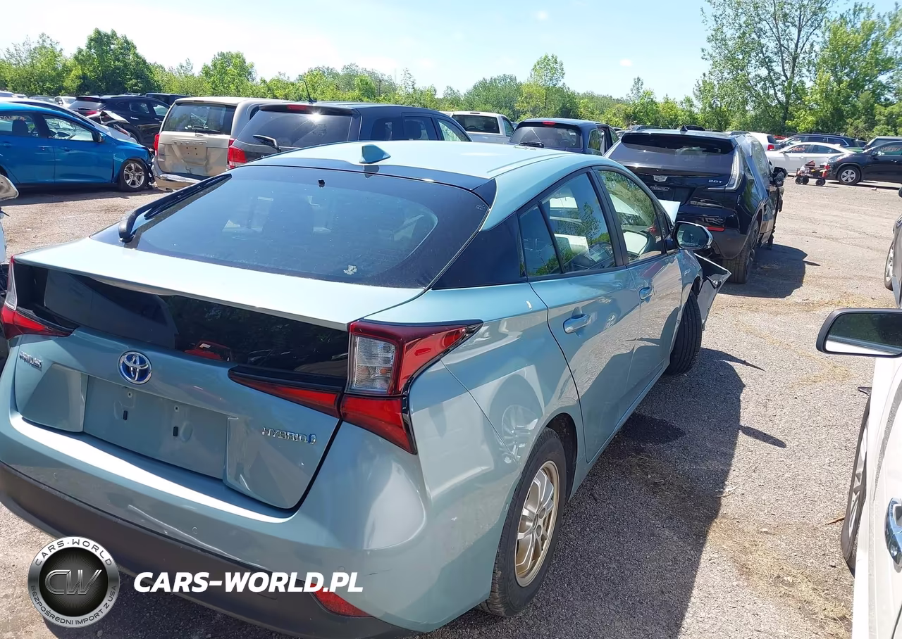 2019 Toyota Prius Le VIN:JTDKARFU6K3096478 - 4