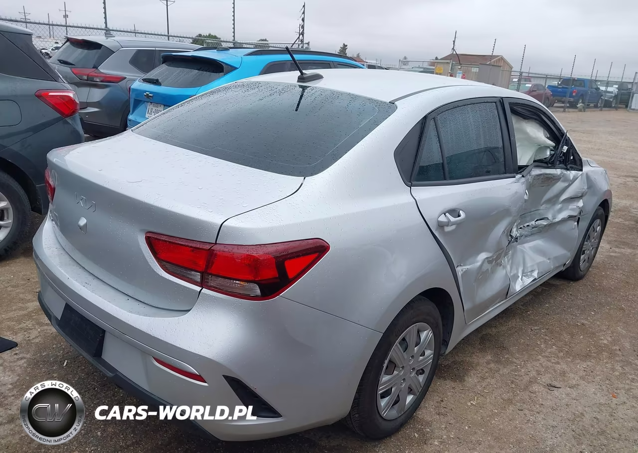 2023 Kia Rio S VIN:3KPA24AD0PE604284 - 4
