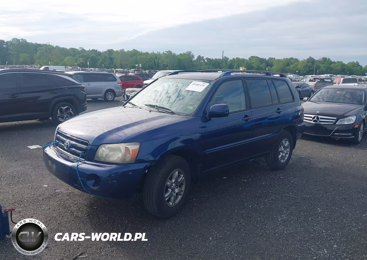 2006 Toyota Highlander V6 VIN:JTEGP21A460124693 - 2