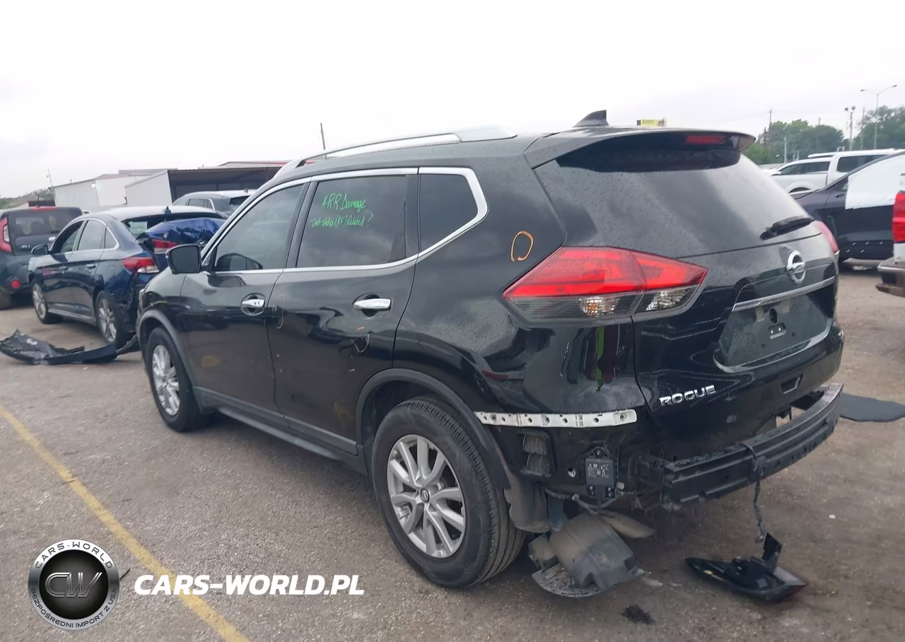 2017 Nissan Rogue Sv VIN:KNMAT2MT0HP606784 - 3