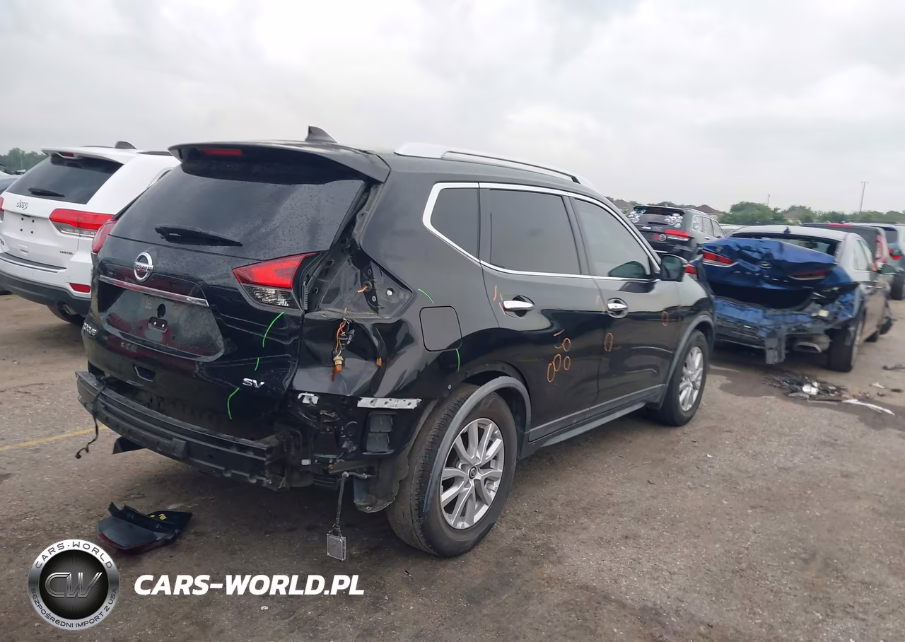 2017 Nissan Rogue Sv VIN:KNMAT2MT0HP606784 - 4