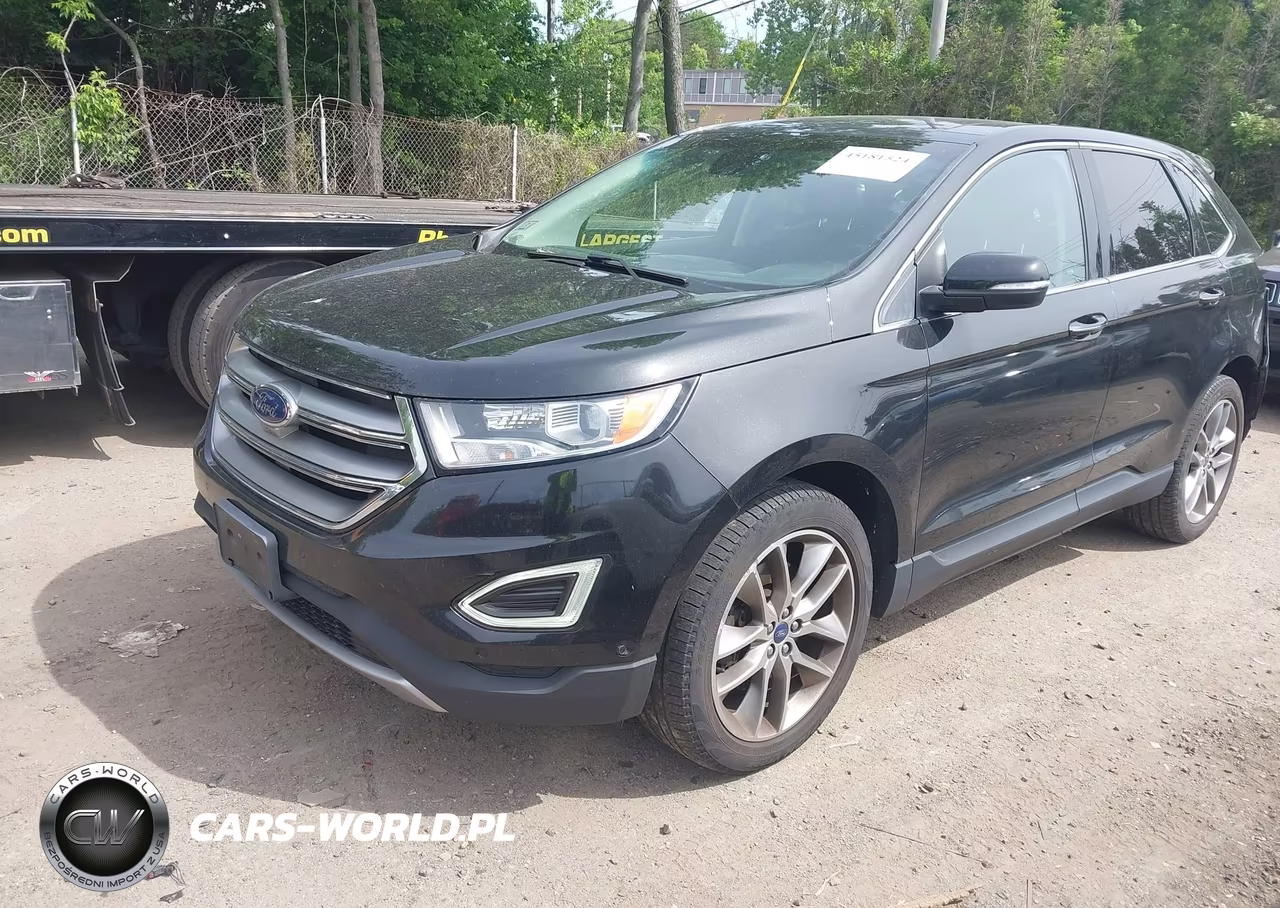 2015 Ford Edge Titanium VIN:2FMPK4K99FBC18243 - 2