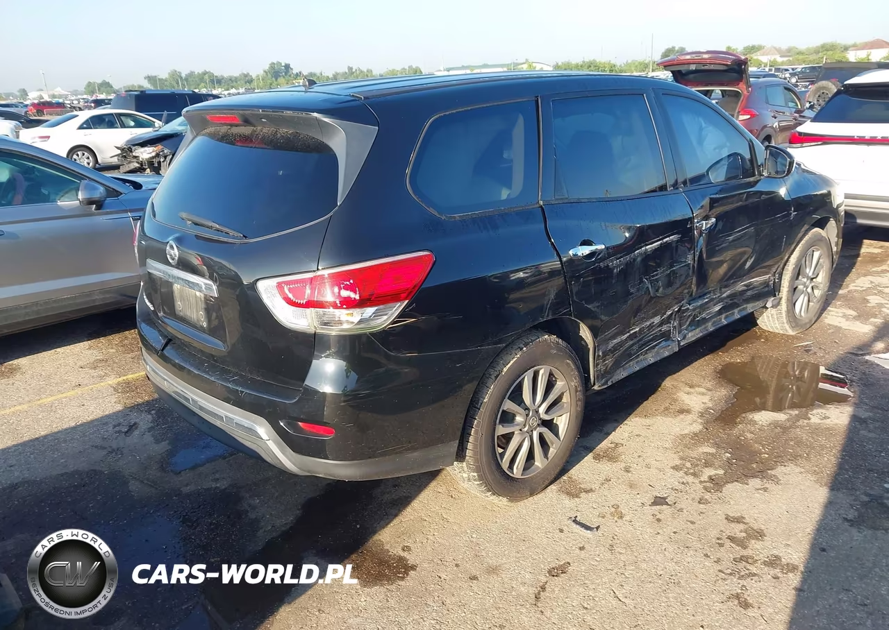 2014 Nissan Pathfinder S VIN:5N1AR2MN6EC675977 - 4