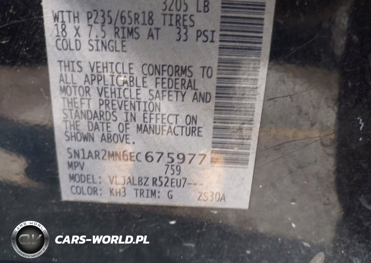 2014 Nissan Pathfinder S VIN:5N1AR2MN6EC675977 - 9