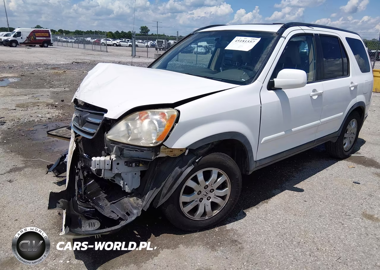 2006 Honda Cr-V Se VIN:JHLRD78926C050433 - 2