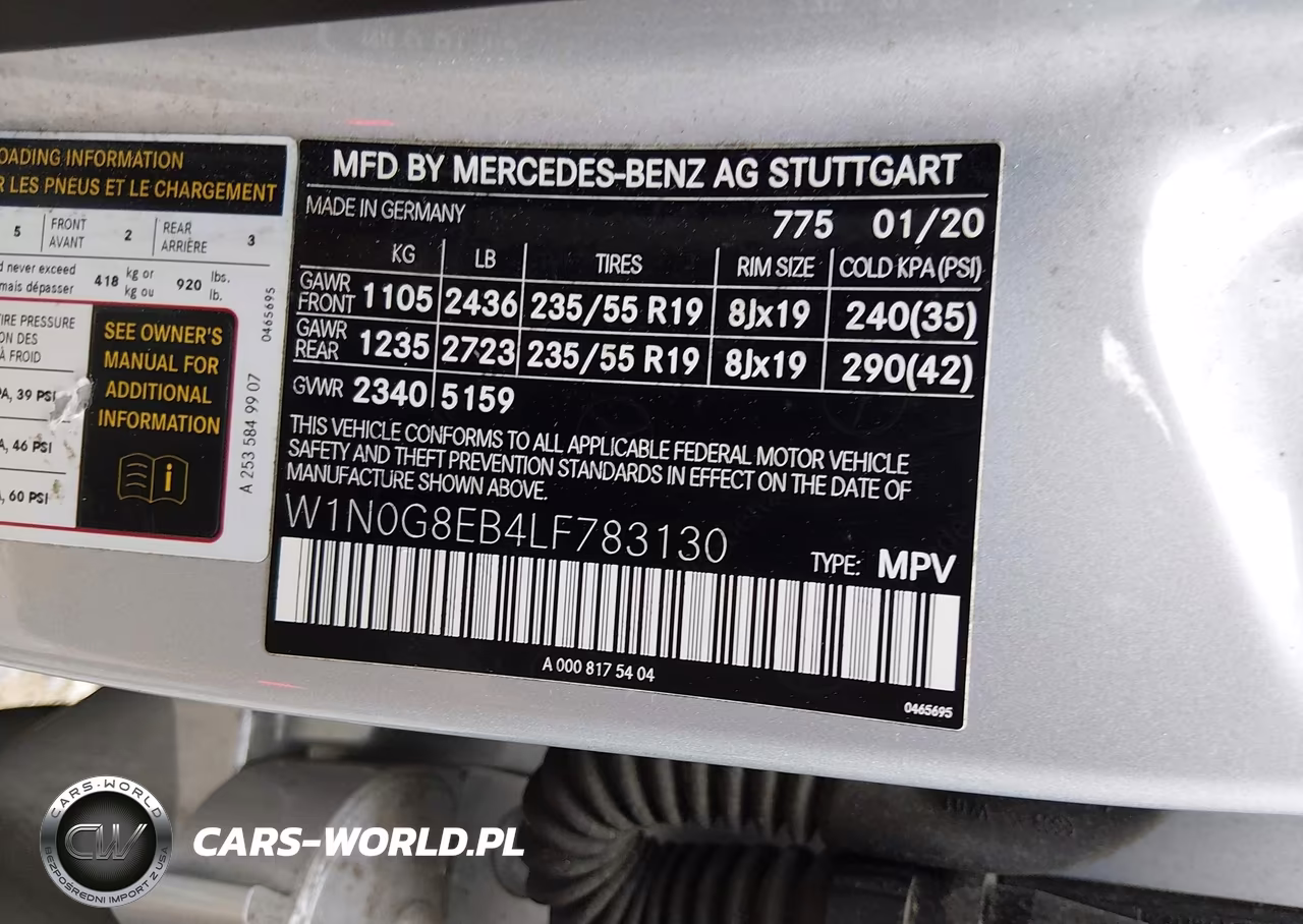 2020 Mercedes-Benz Glc 300 4Matic VIN:W1N0G8EB4LF783130 - 9
