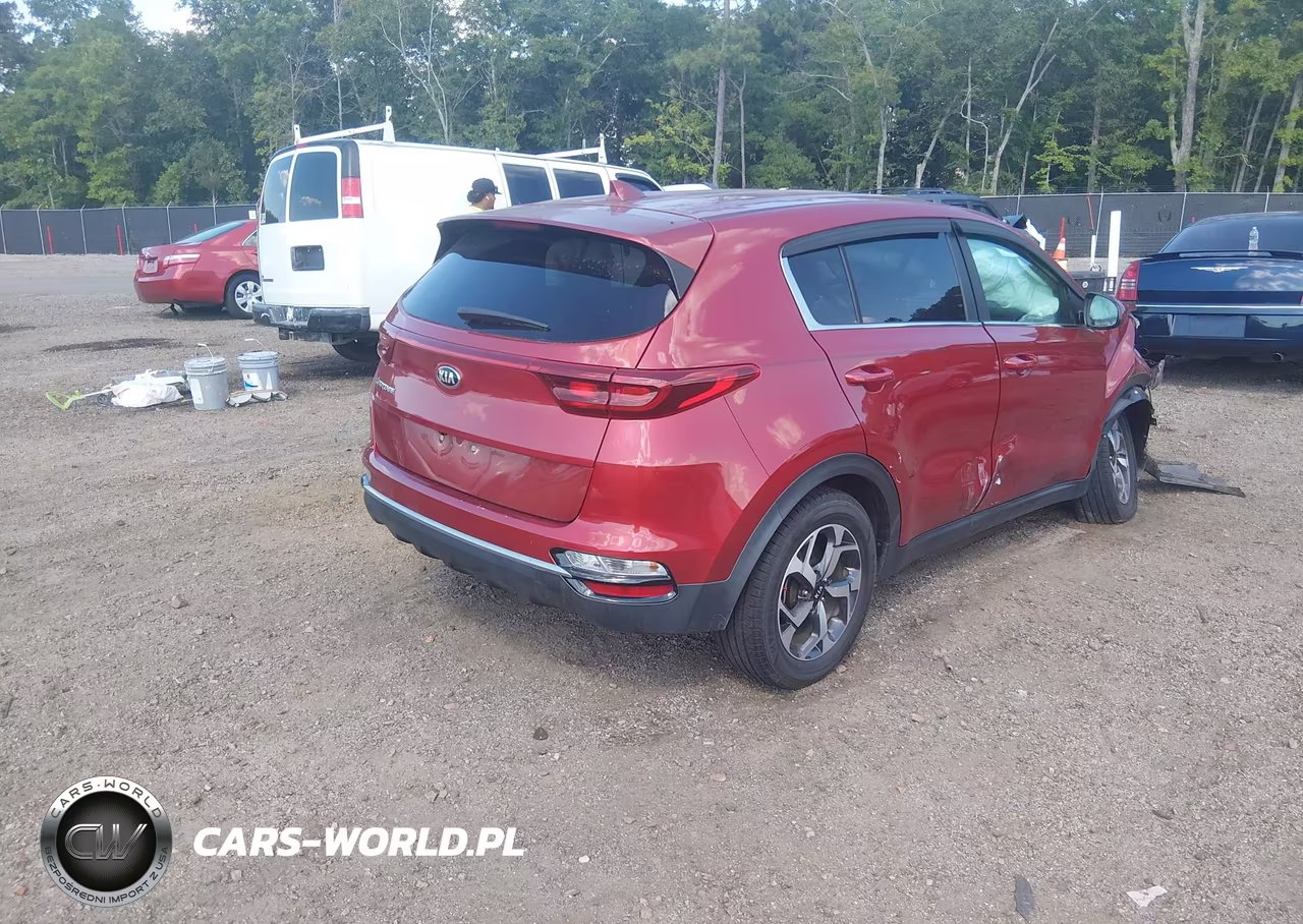 2020 Kia Sportage Lx VIN:KNDPM3AC9L7838309 - 4