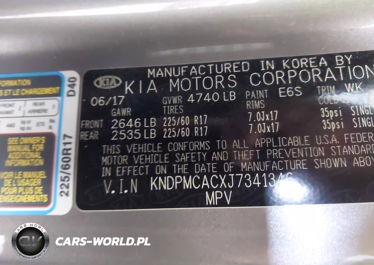 2018 Kia Sportage Lx VIN:KNDPMCACXJ7341346 - 9