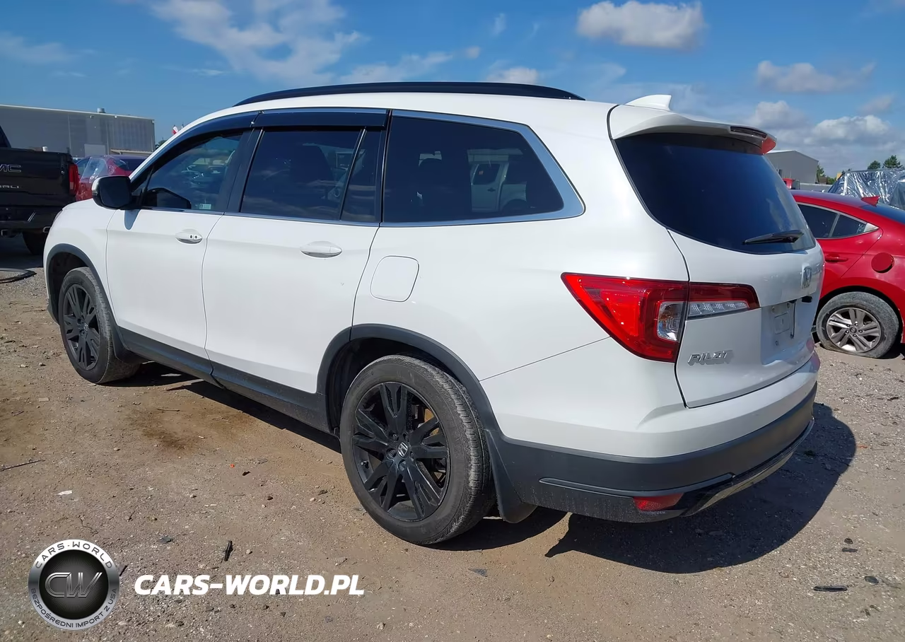 2022 Honda Pilot 2Wd Special Edition VIN:5FNYF5H22NB034163 - 3