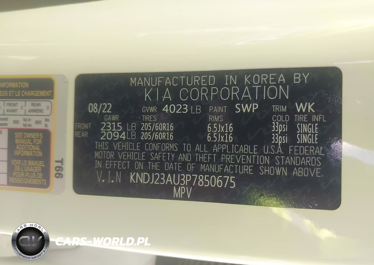 2023 Kia Soul S VIN:KNDJ23AU3P7850675 - 9