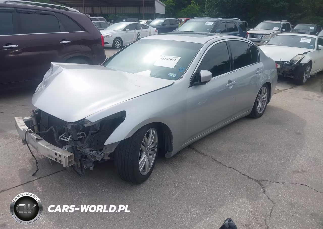 2012 Infiniti G37 Journey VIN:JN1CV6AP8CM930659 - 2