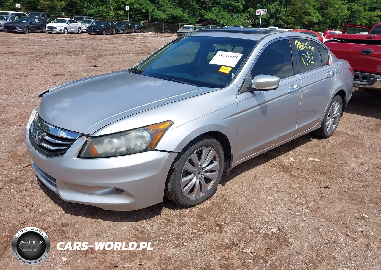 2012 Honda Accord 3.5 Ex-L VIN:1HGCP3F80CA039257 - 2