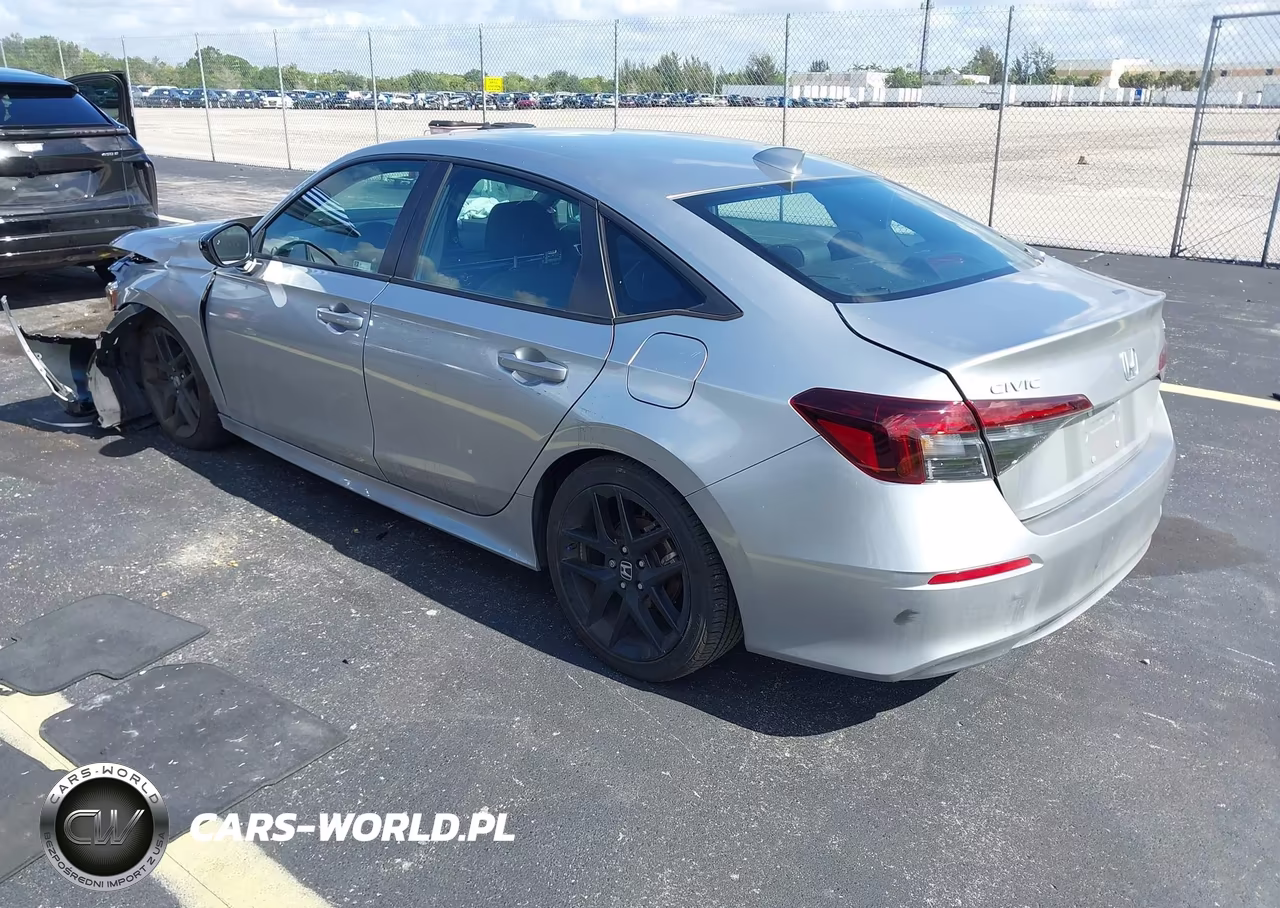 2025 Honda Civic Sport VIN:2HGFE2F51SH606921 - 3
