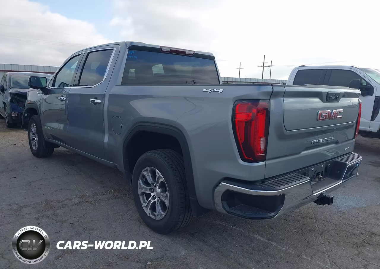 2025 GMC Sierra 1500 4Wd Short Box Slt VIN:3GTUUDED4SG303838 - 3