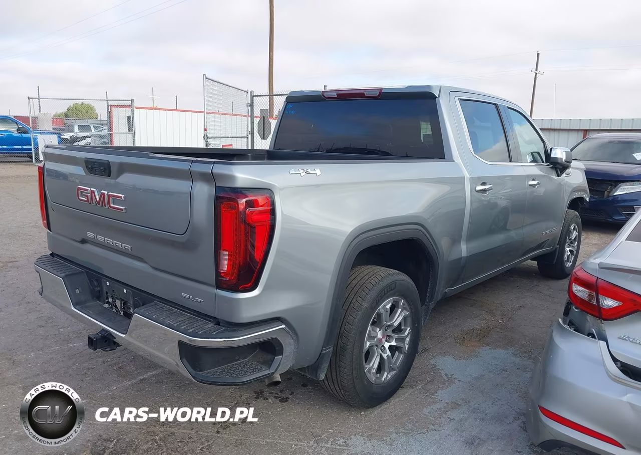 2025 GMC Sierra 1500 4Wd Short Box Slt VIN:3GTUUDED4SG303838 - 4