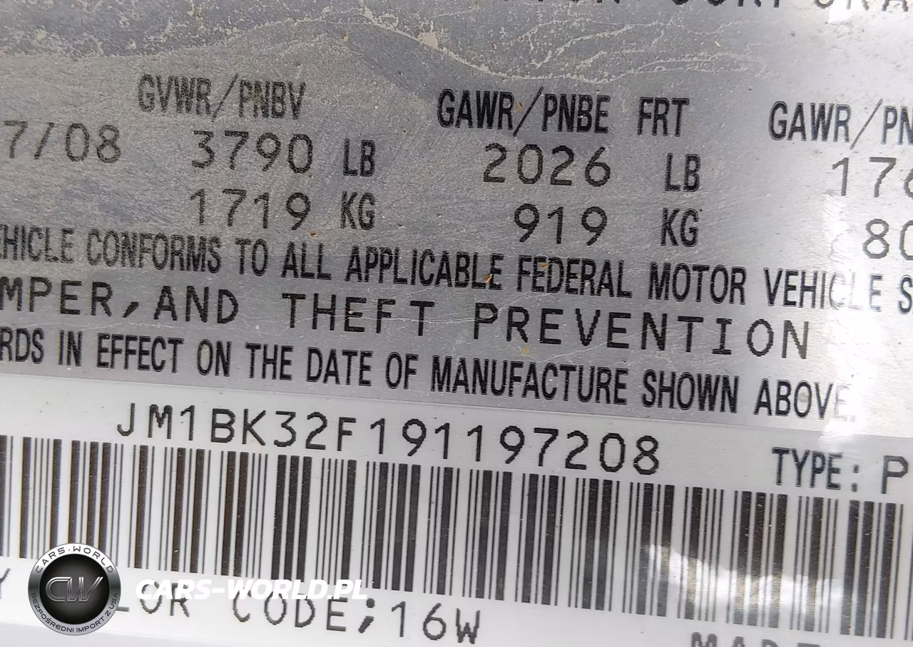 2009 Mazda Mazda3 I VIN:JM1BK32F191197208 - 9