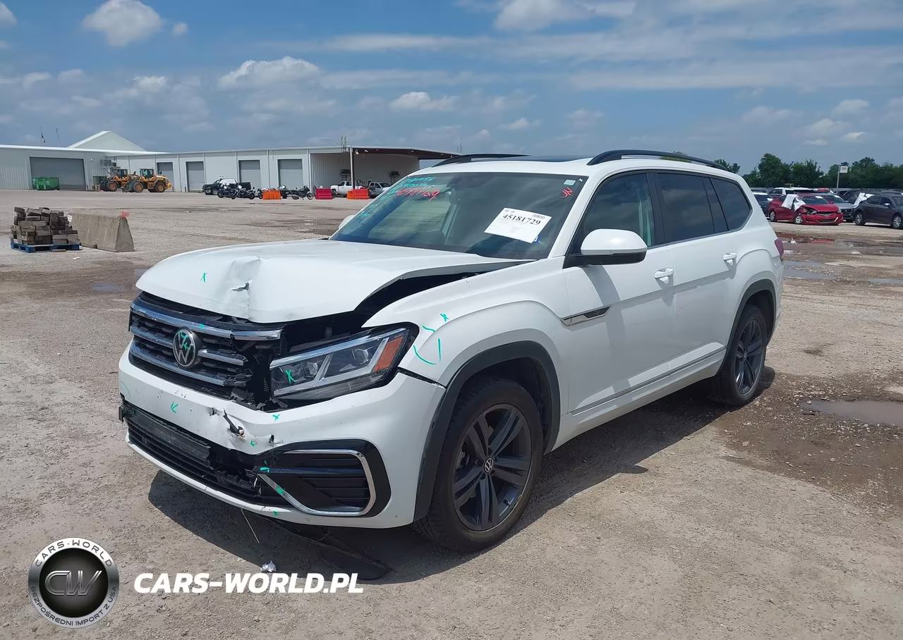 2021 Volkswagen Atlas 3.6L V6 Se W-Technology R-Line VIN:1V2PR2CA3MC569920 - 2