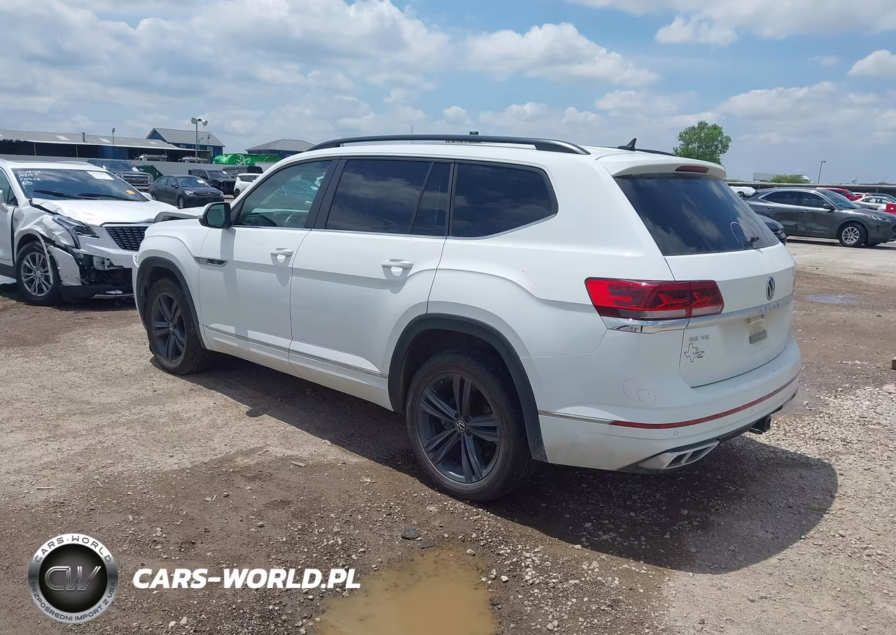 2021 Volkswagen Atlas 3.6L V6 Se W-Technology R-Line VIN:1V2PR2CA3MC569920 - 3