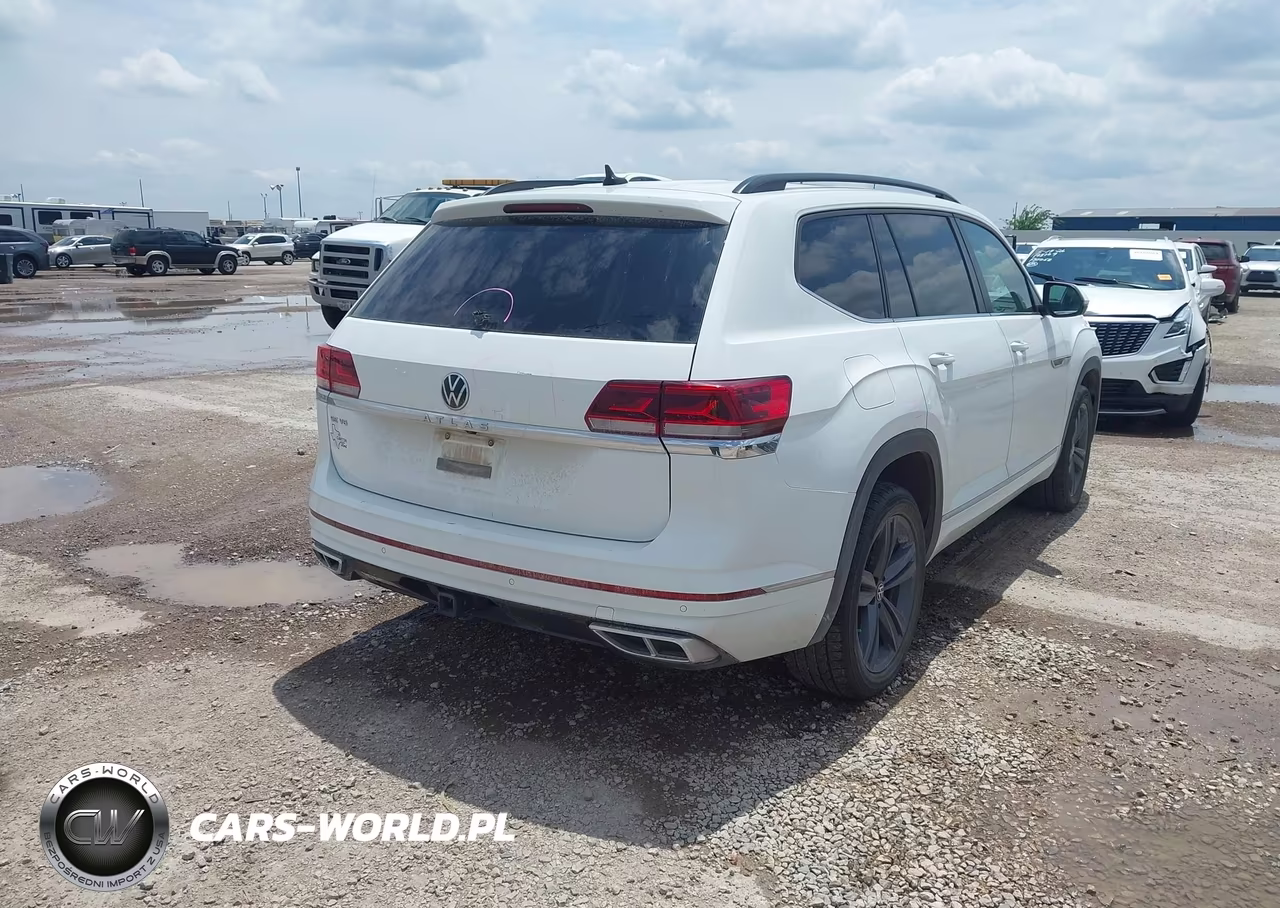 2021 Volkswagen Atlas 3.6L V6 Se W-Technology R-Line VIN:1V2PR2CA3MC569920 - 4