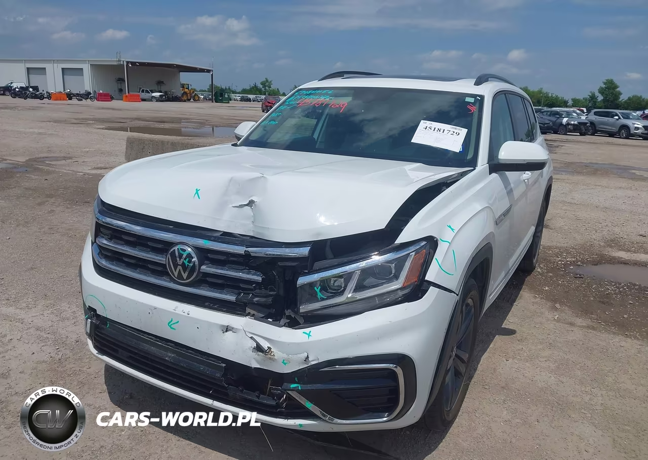 2021 Volkswagen Atlas 3.6L V6 Se W-Technology R-Line VIN:1V2PR2CA3MC569920 - 6