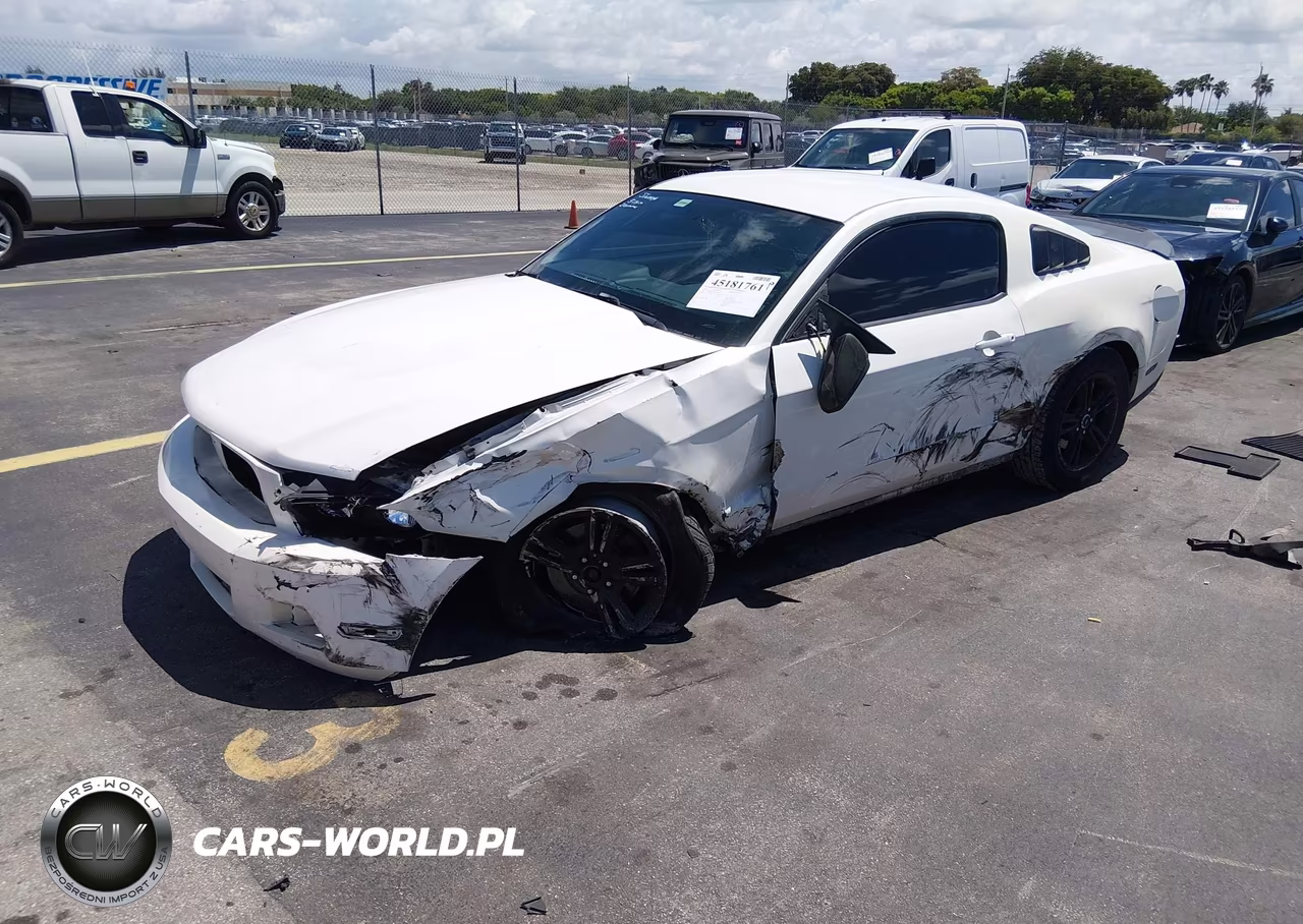 2012 Ford Mustang V6 VIN:1ZVBP8AMXC5244652 - 2