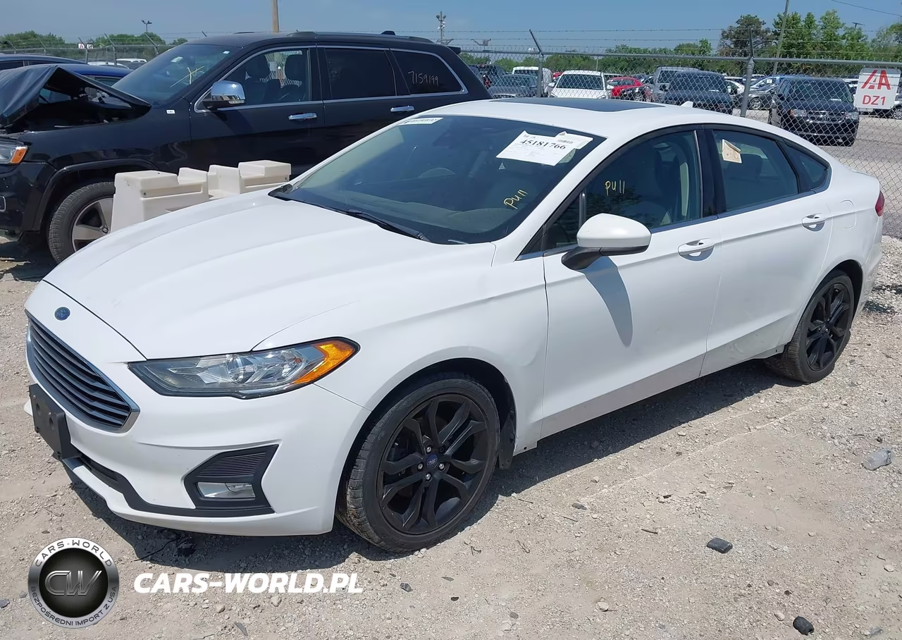 2019 Ford Fusion Se VIN:3FA6P0HD1KR254709 - 2