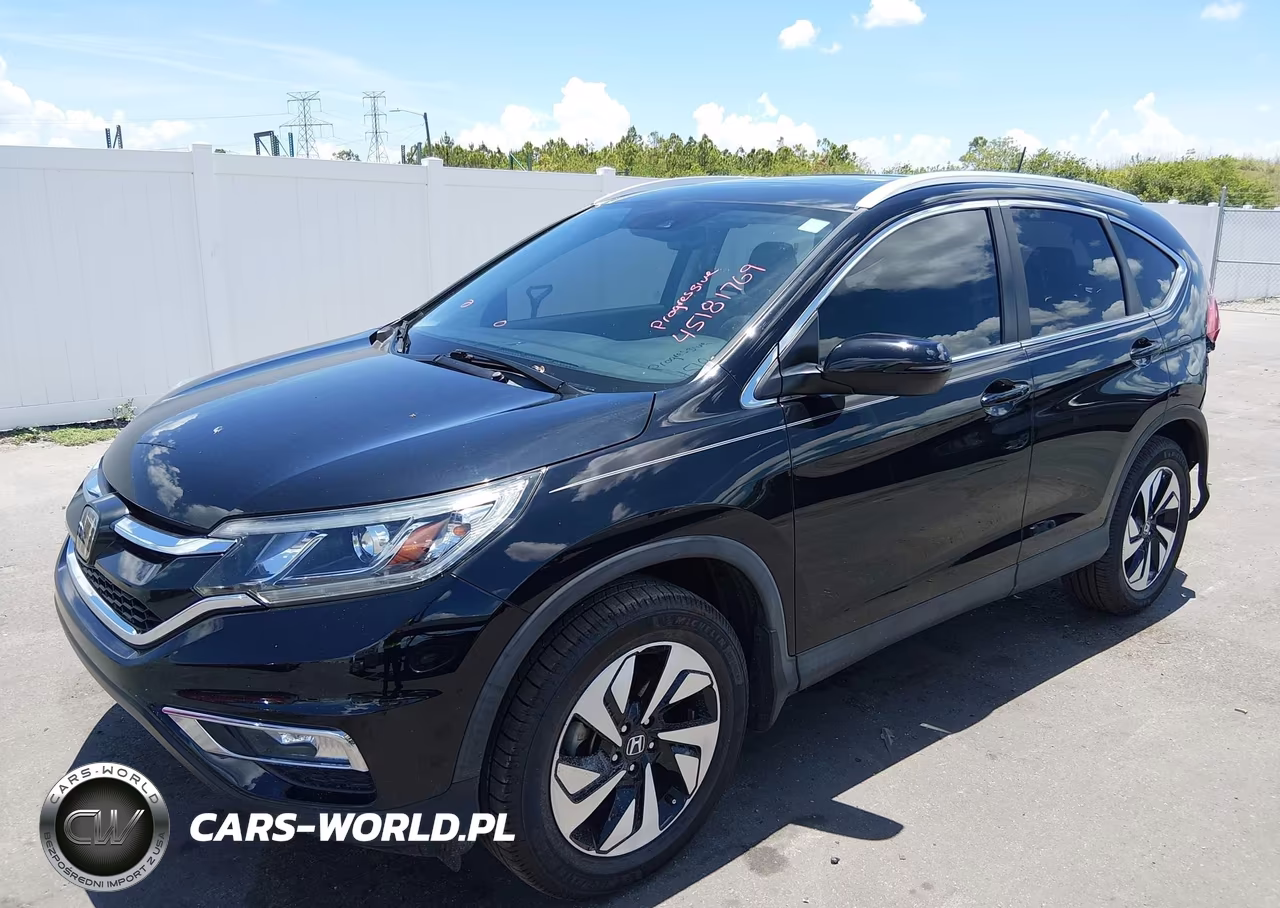 2016 Honda Cr-V Touring VIN:5J6RM3H92GL015263 - 2