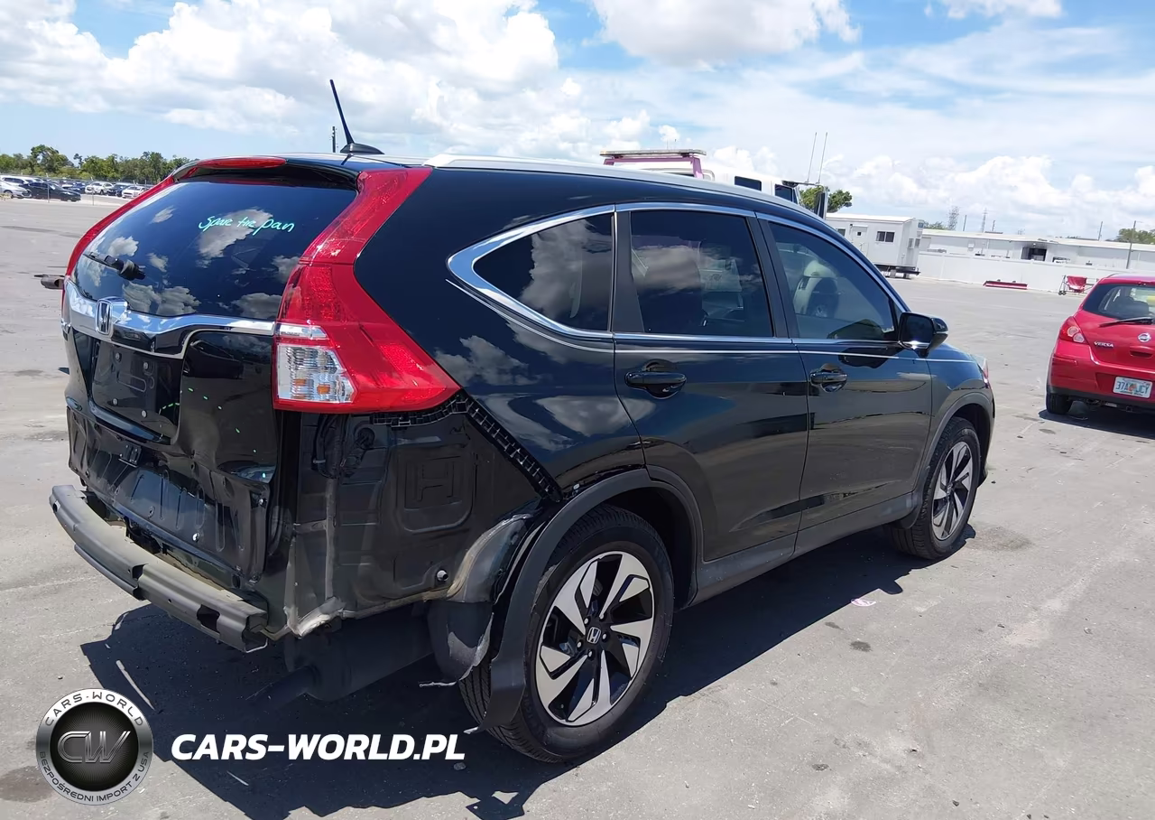 2016 Honda Cr-V Touring VIN:5J6RM3H92GL015263 - 4