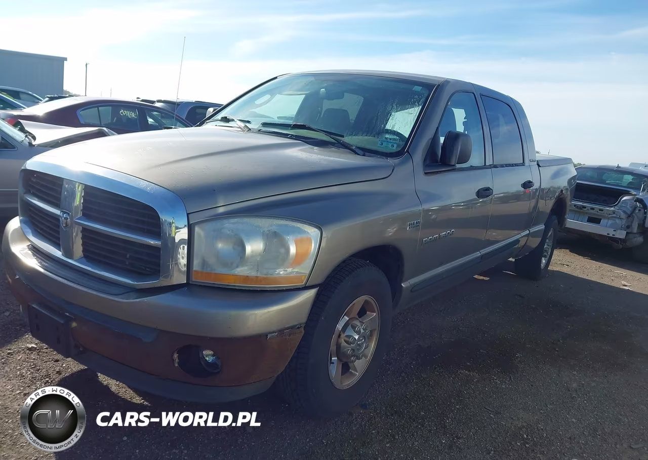 2006 Dodge Ram 1500 Slt VIN:3D7KR19D06G198762 - 2