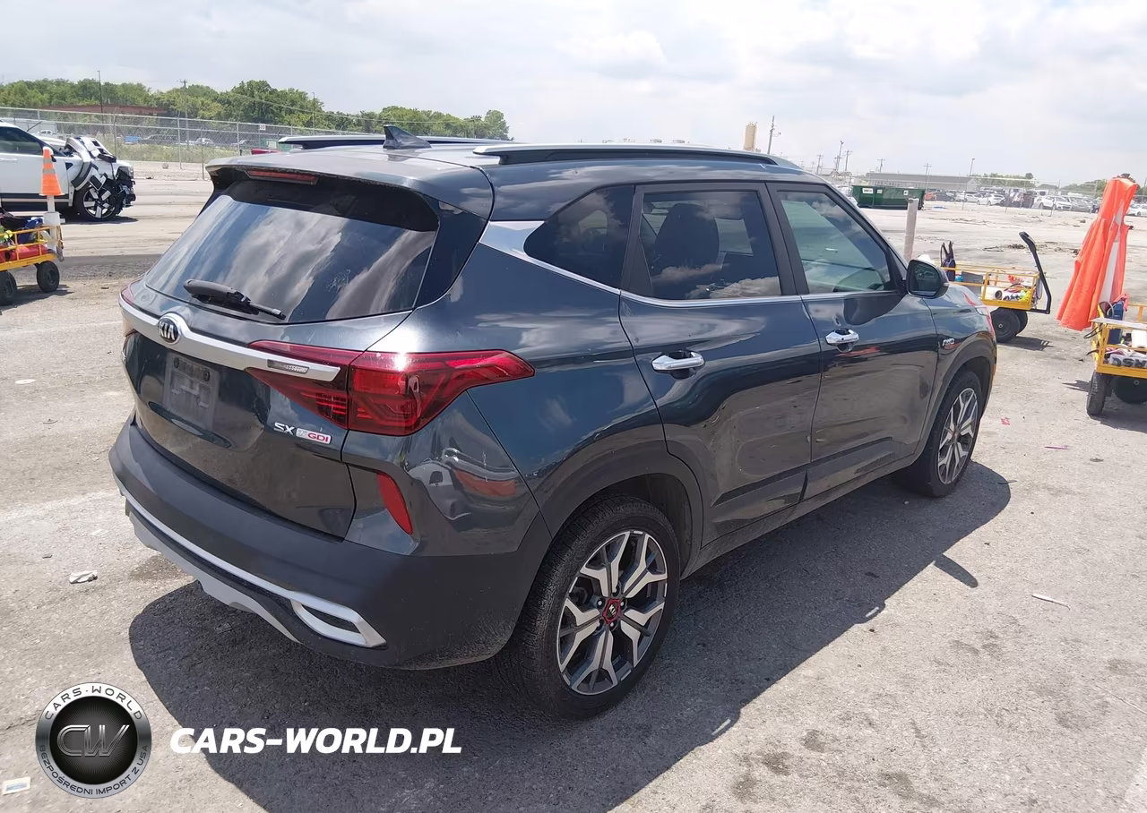 2021 Kia Seltos Sx Turbo VIN:KNDETCA27M7186146 - 4