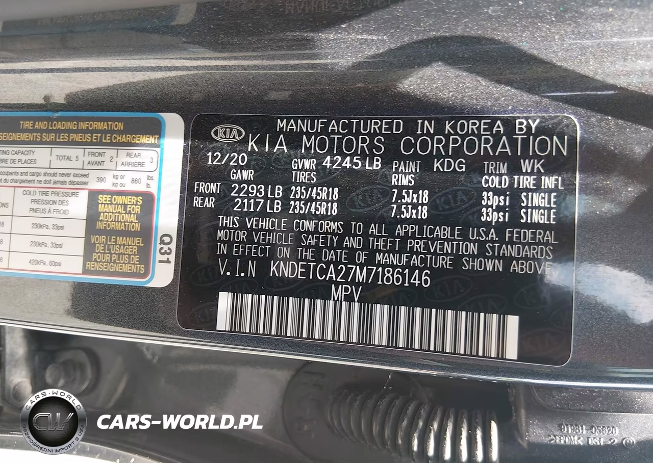 2021 Kia Seltos Sx Turbo VIN:KNDETCA27M7186146 - 9