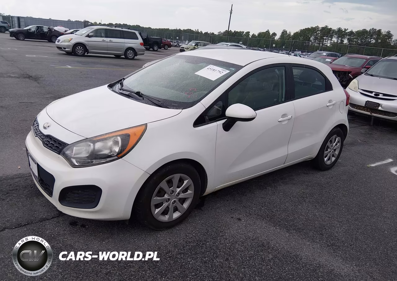 2014 Kia Rio Lx VIN:KNADM5A39E6333665 - 2