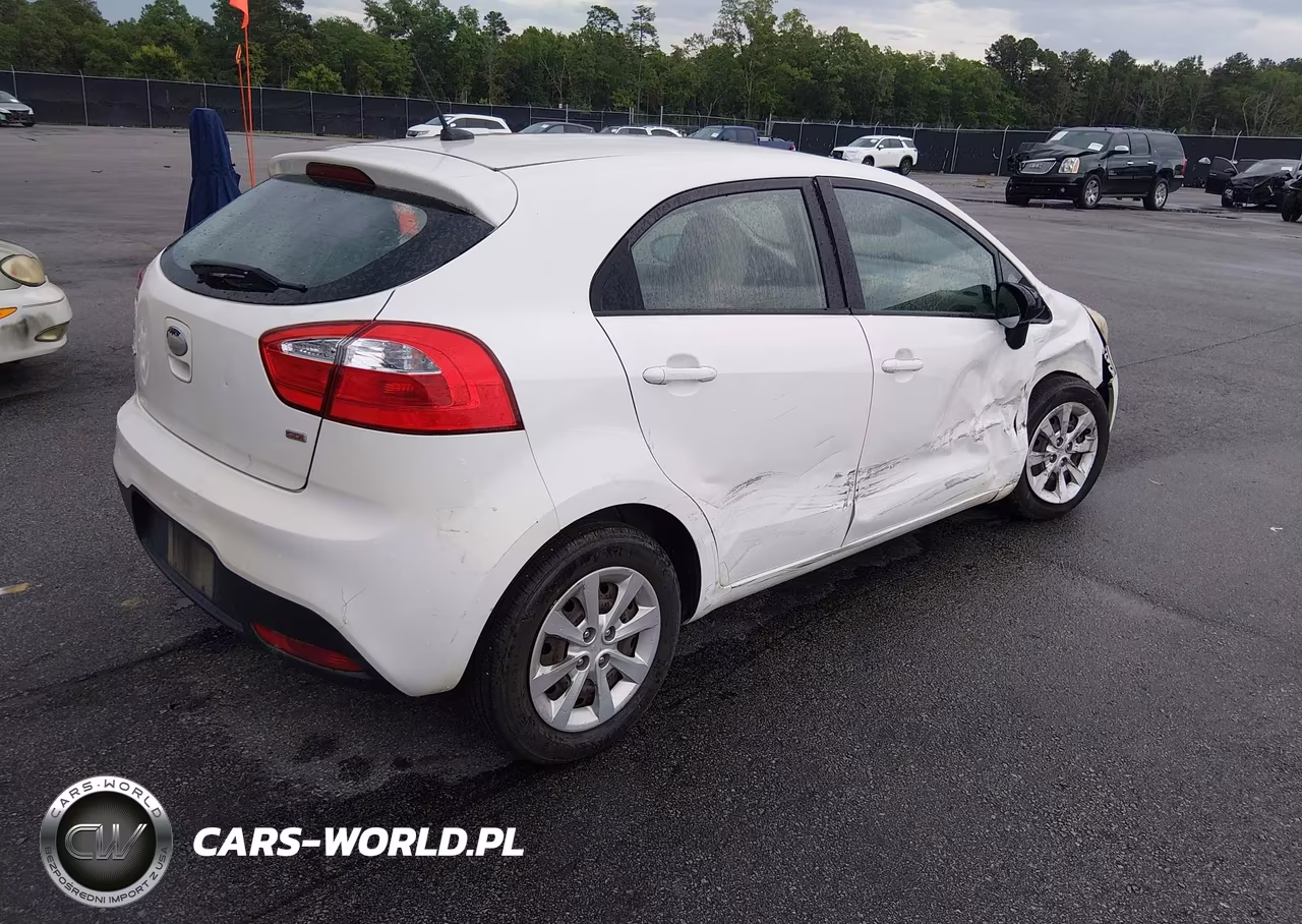 2014 Kia Rio Lx VIN:KNADM5A39E6333665 - 4