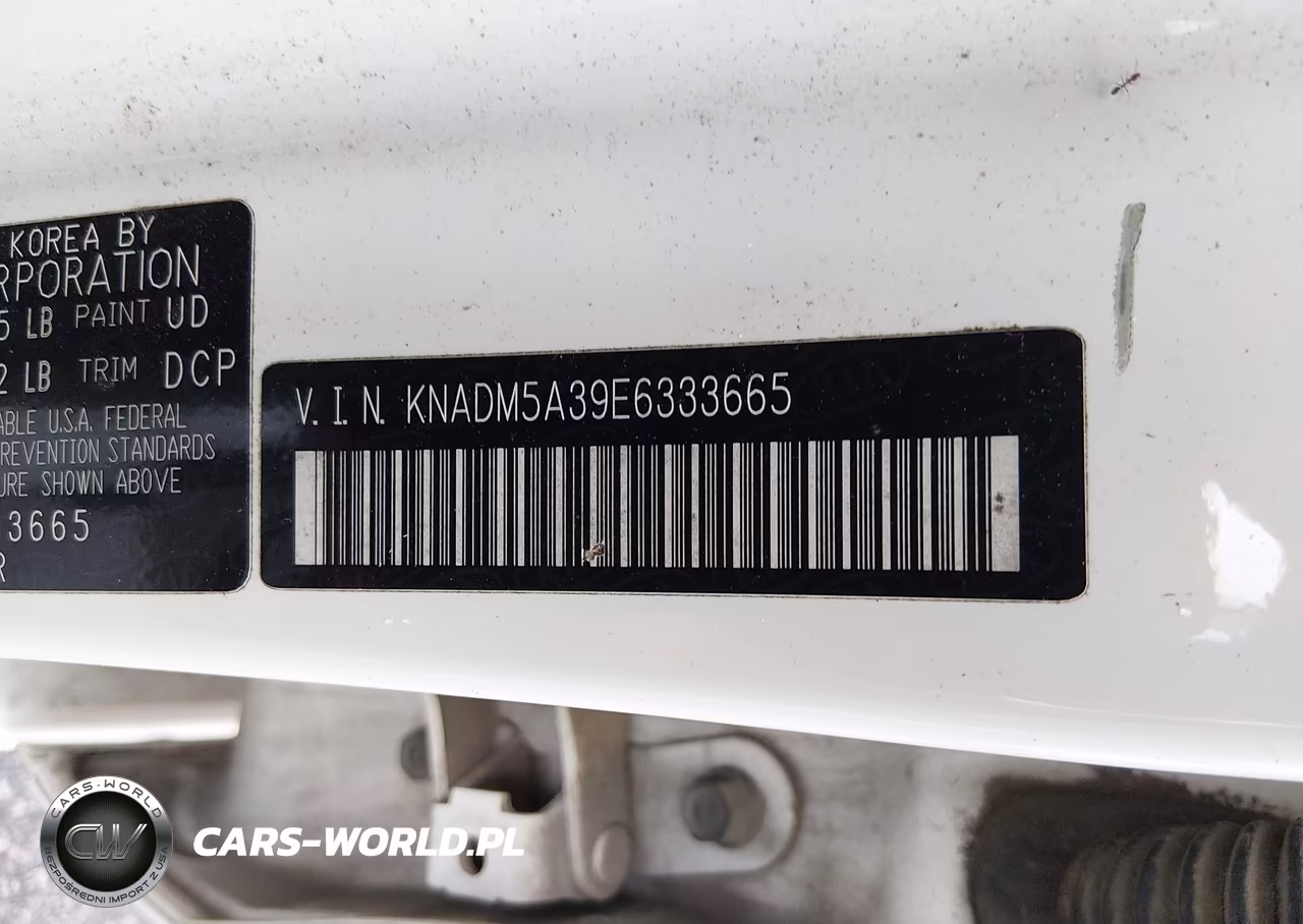 2014 Kia Rio Lx VIN:KNADM5A39E6333665 - 9