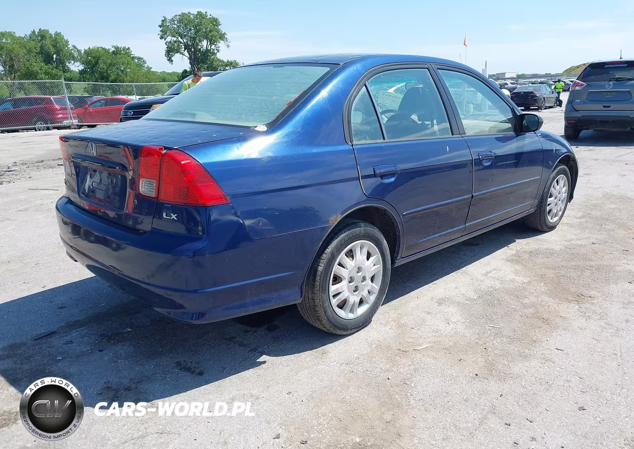 2004 Honda Civic Lx VIN:1HGES16584L019121 - 4