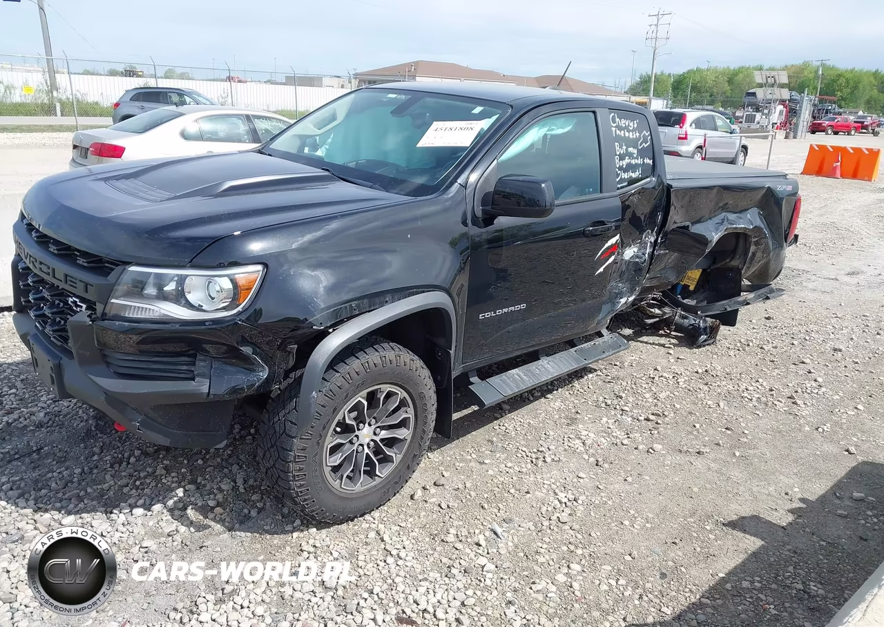 2021 Chevrolet Colorado 4Wd Long Box Zr2 VIN:1GCRTEEN6M1226480 - 2