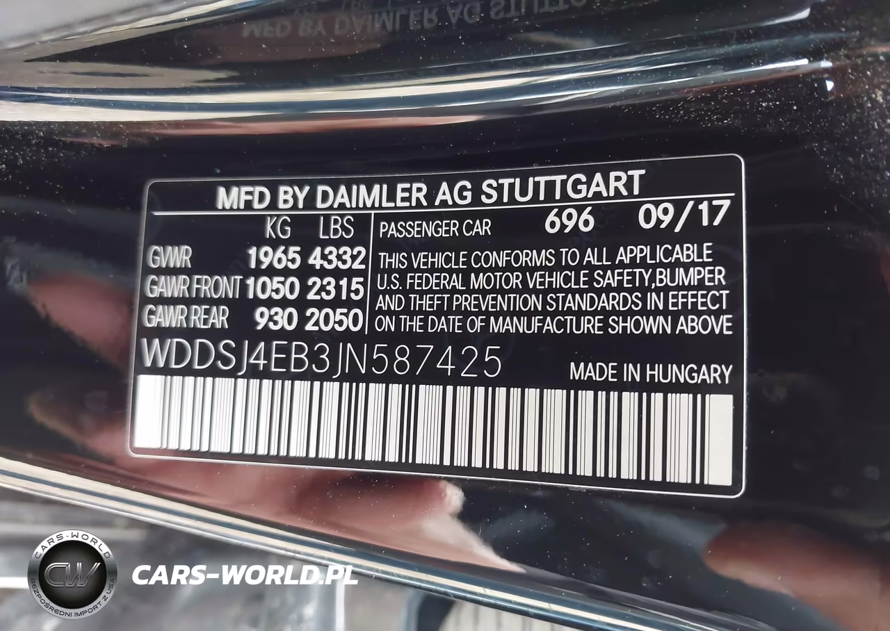 2018 Mercedes-Benz Cla 250 VIN:WDDSJ4EB3JN587425 - 9