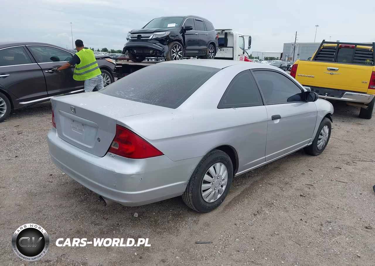 2001 Honda Civic Lx VIN:1HGEM22581L059328 - 4