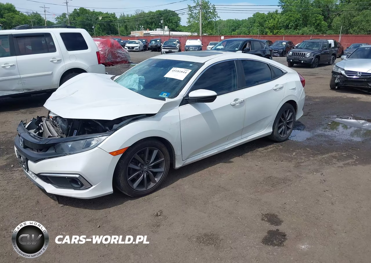 2020 Honda Civic Ex VIN:19XFC1F38LE212309 - 2