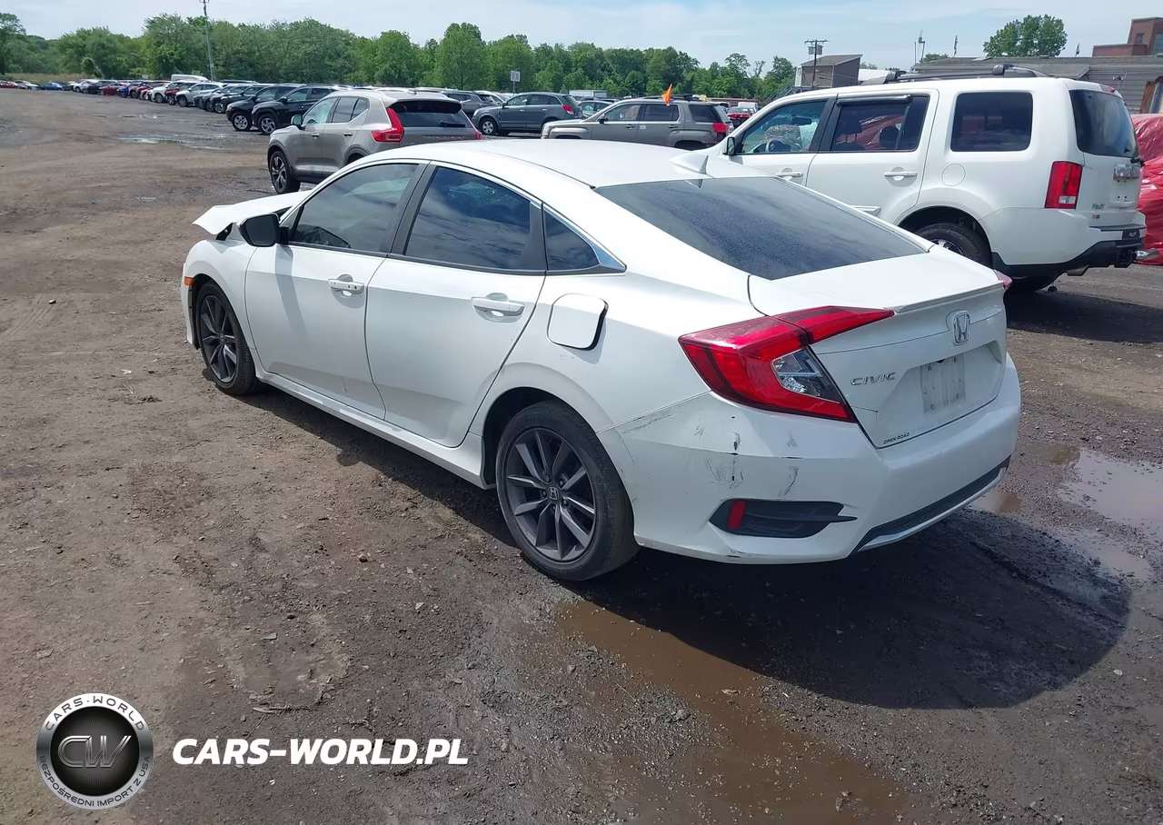 2020 Honda Civic Ex VIN:19XFC1F38LE212309 - 3