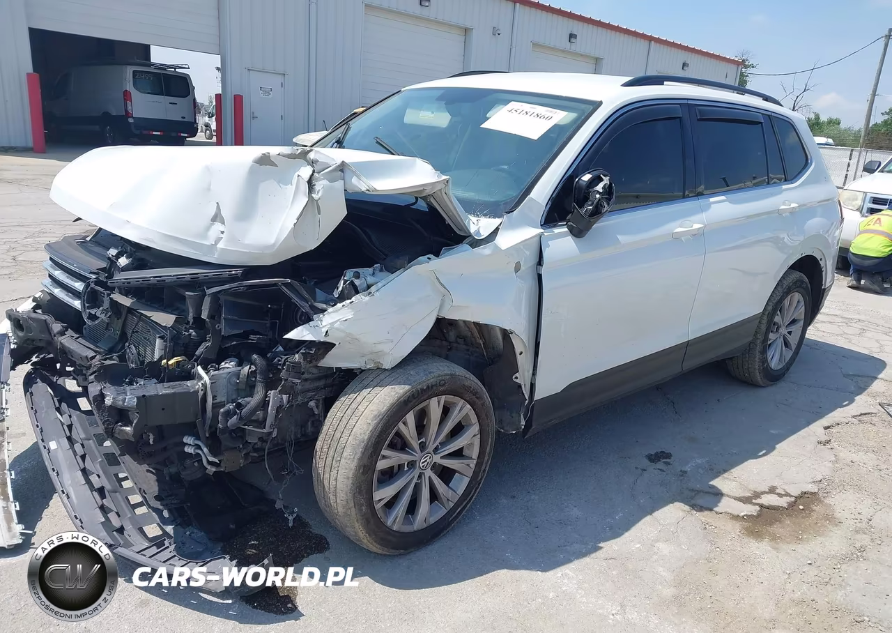 2019 Volkswagen Tiguan 2.0T Se-2.0T Sel-2.0T Sel R-Line-2.0T Sel R-Line Black VIN:3VV2B7AX5KM091873 - 2