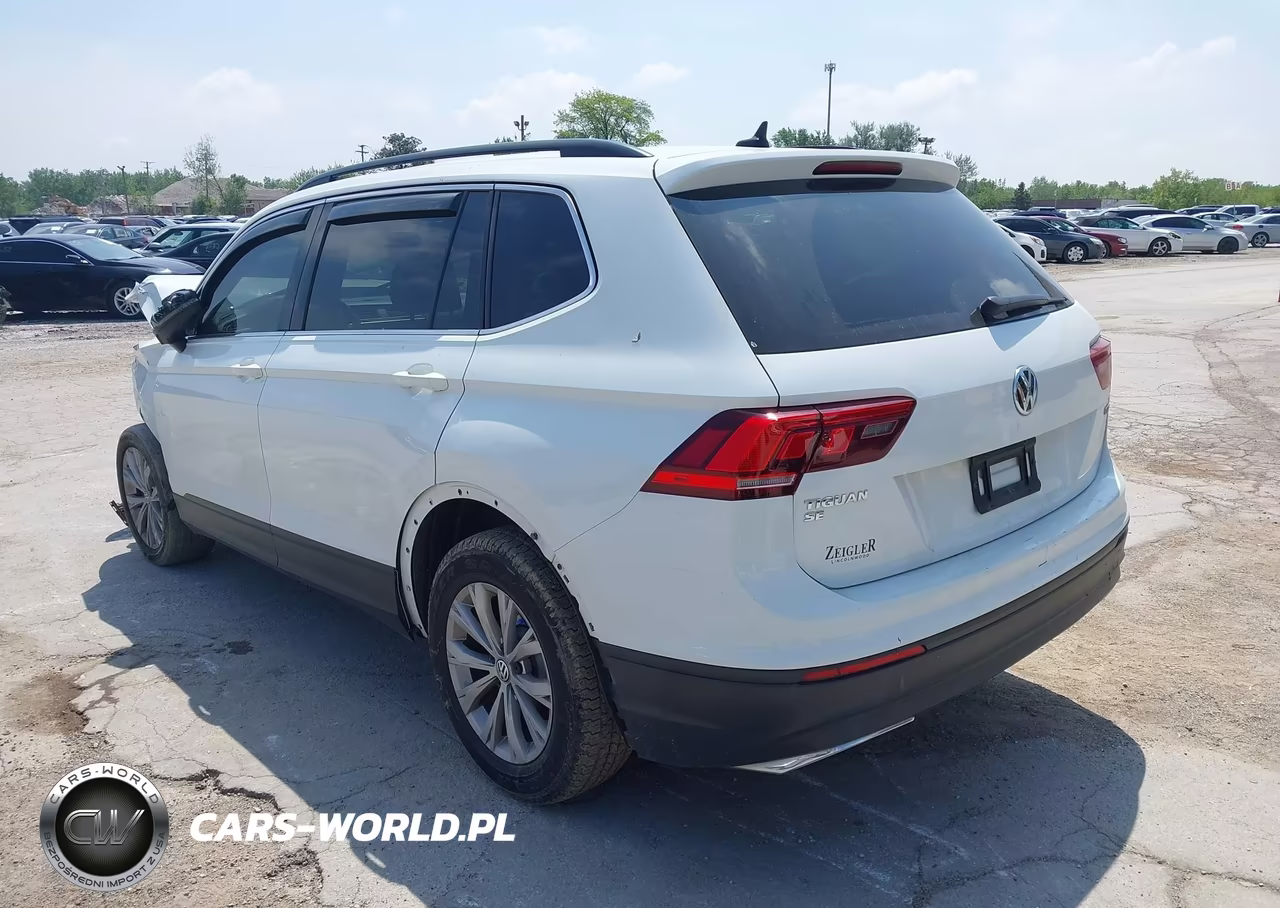 2019 Volkswagen Tiguan 2.0T Se-2.0T Sel-2.0T Sel R-Line-2.0T Sel R-Line Black VIN:3VV2B7AX5KM091873 - 3