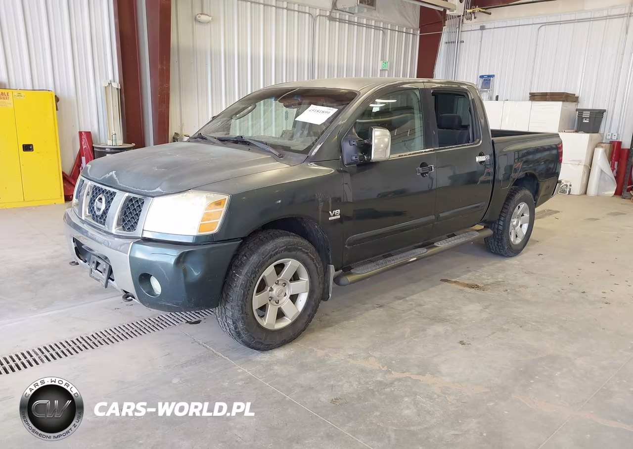 2004 Nissan Titan Le VIN:1N6AA07B34N557838 - 2