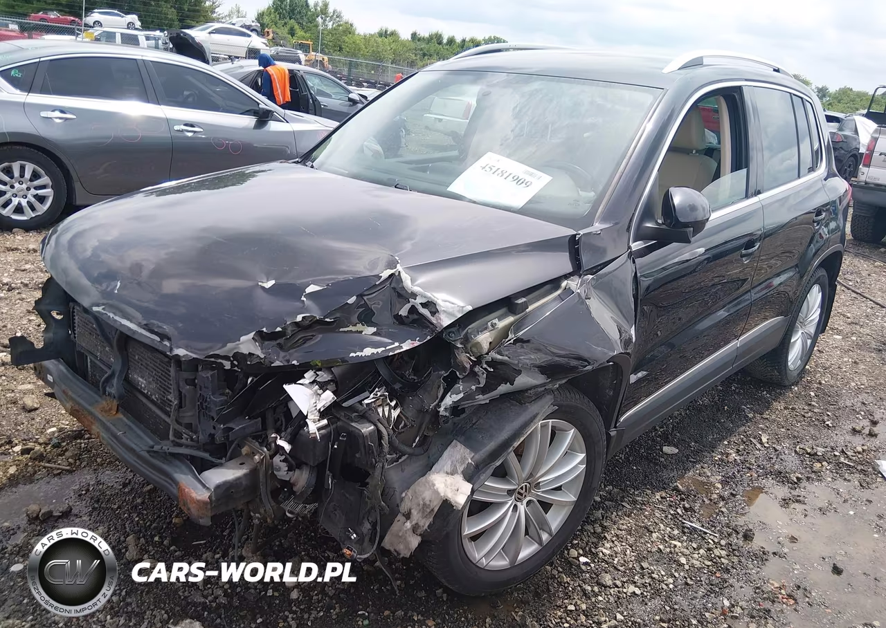 2012 Volkswagen Tiguan Se VIN:WVGBV7AX5CW541864 - 2