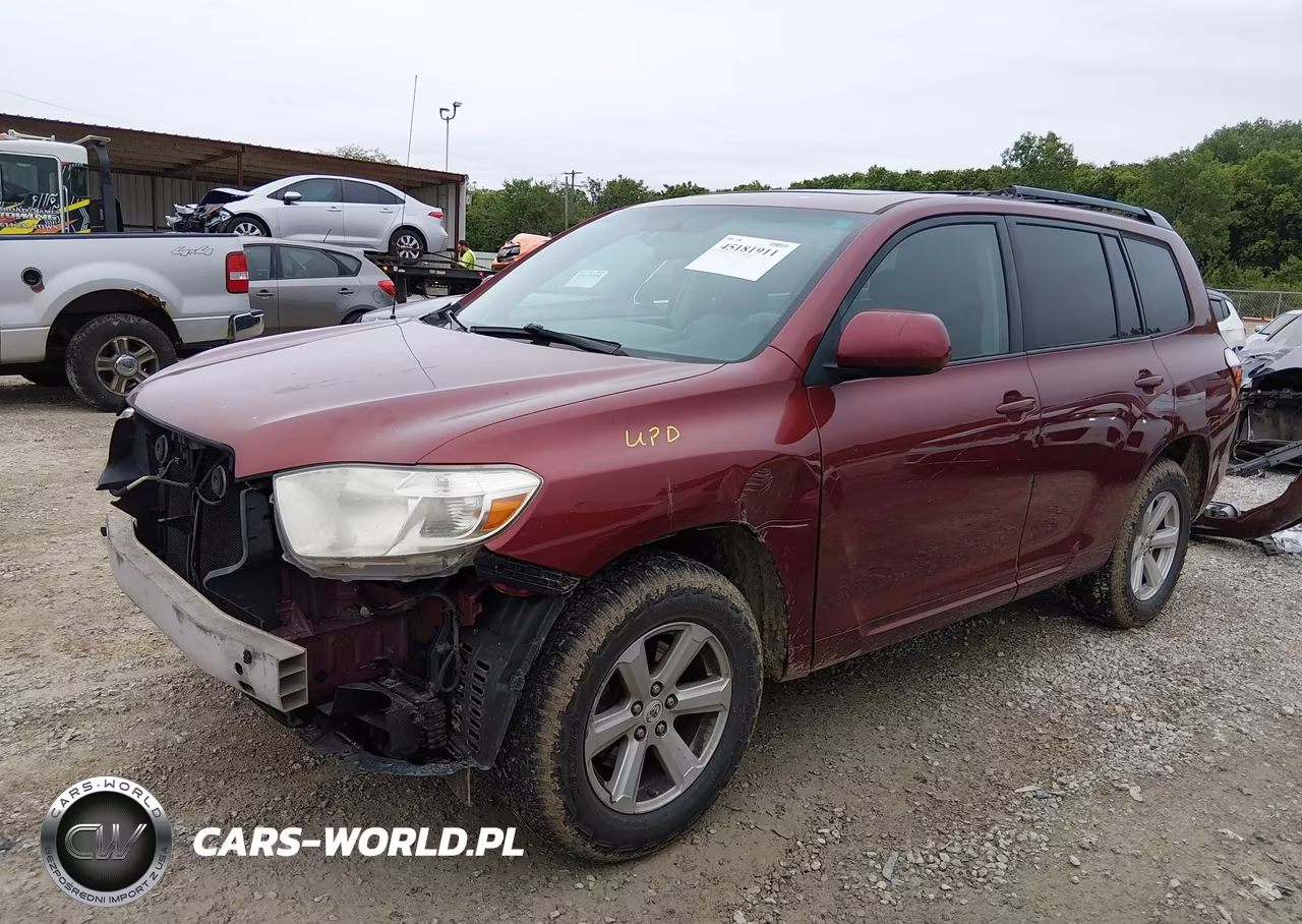 2010 Toyota Highlander Base V6 VIN:5TDBK3EH0AS001702 - 2