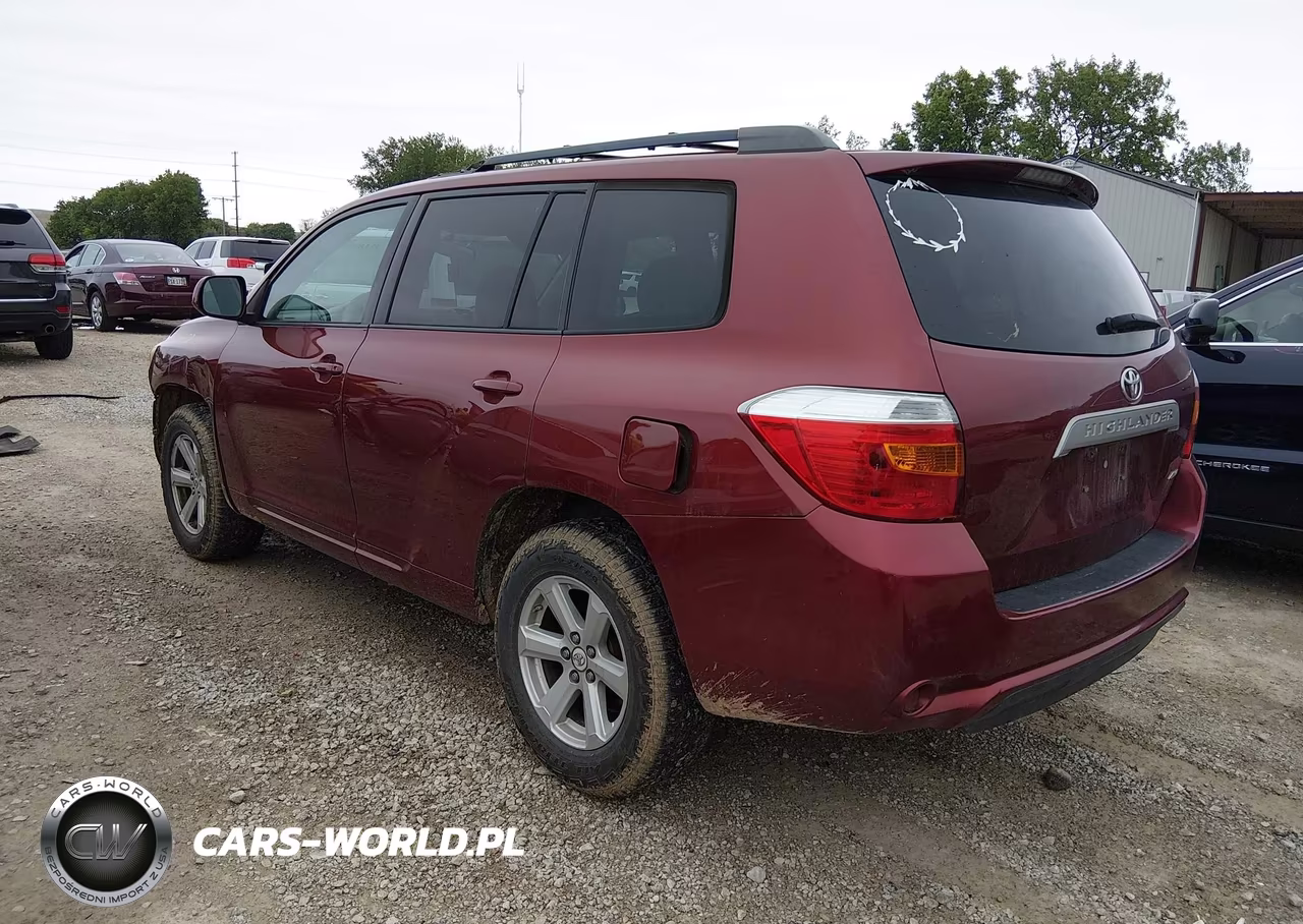 2010 Toyota Highlander Base V6 VIN:5TDBK3EH0AS001702 - 3