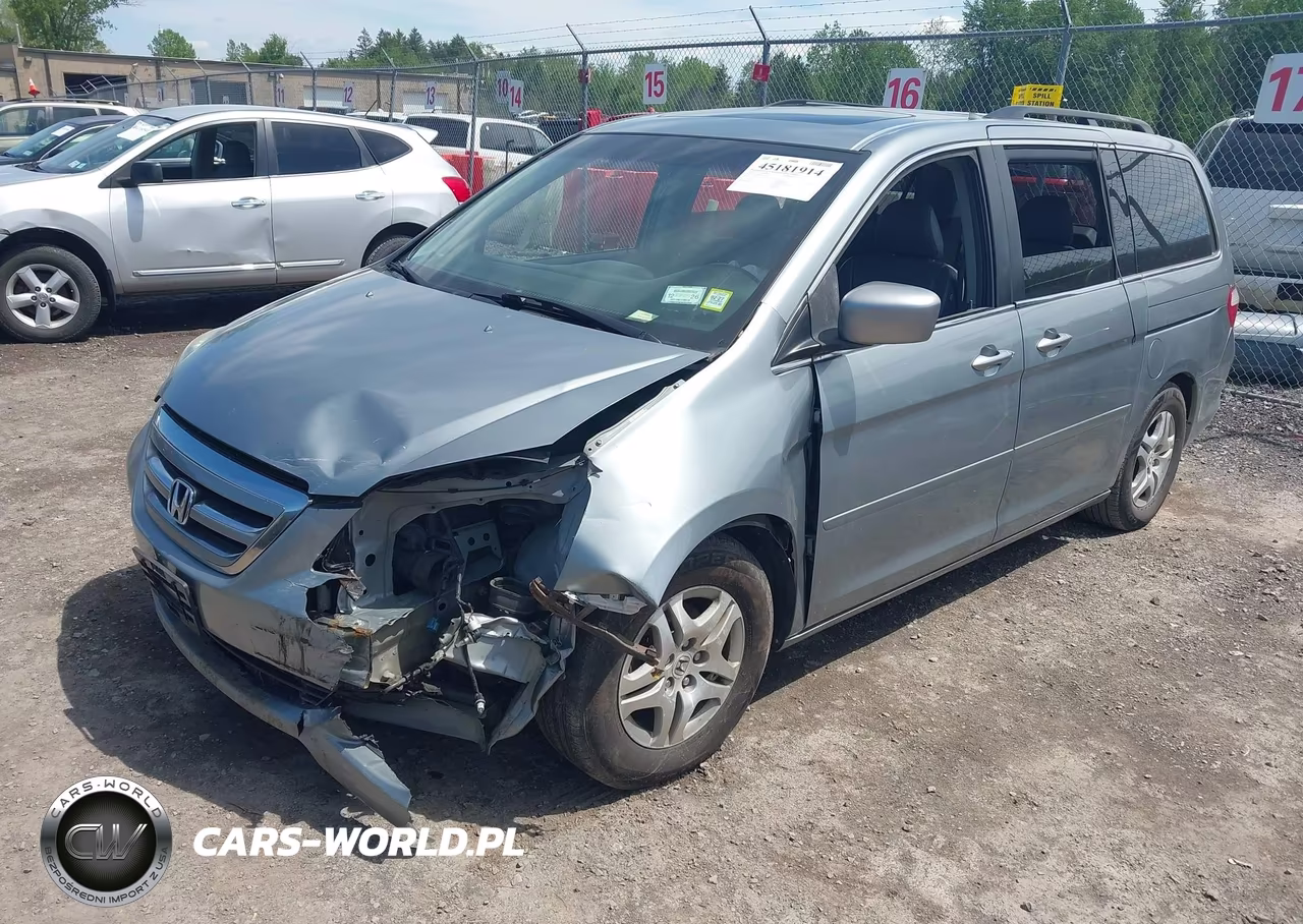 2005 Honda Odyssey Ex-L VIN:5FNRL38665B023266 - 2